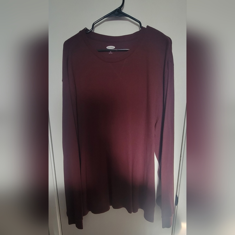 Maroon Long Sleeve Shirt